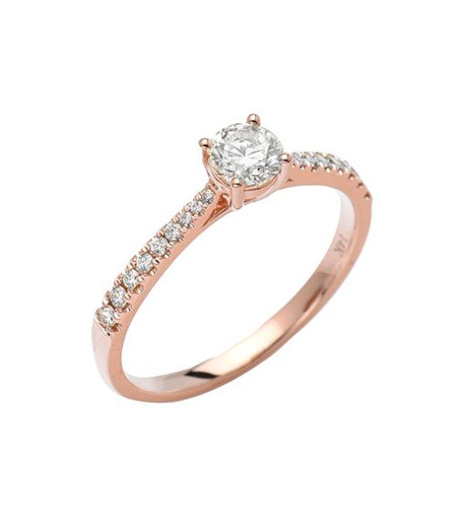 14KR 0.53CTW  DIAMOND BRIDAL RING G1395RG 