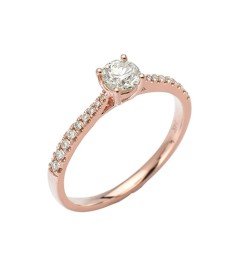 14KR 0.52CTW DIAMOND BRIDAL RING