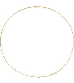 14K Yellow 1.65 mm Rolo 18" Chain