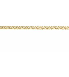 14K Yellow 1.65 mm Rolo Chain by the Inch