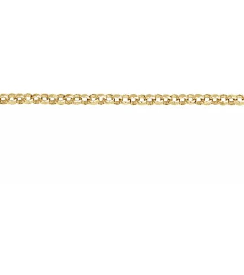 14K Yellow 1.65 mm Rolo Chain by the Inch